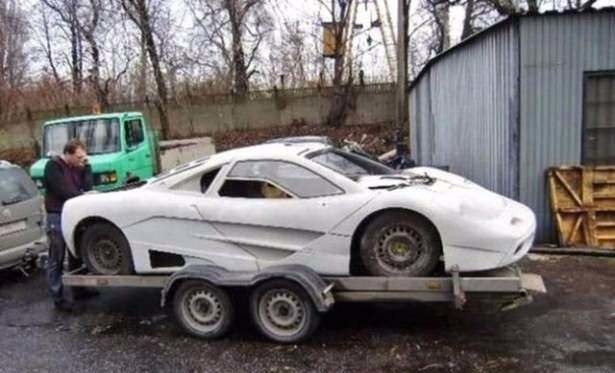 Hurdalıktan McLaren çıkarttılar 19