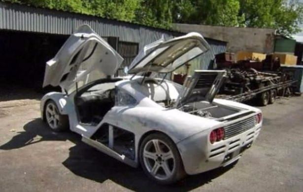 Hurdalıktan McLaren çıkarttılar 21