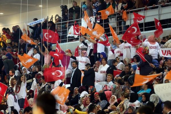 AK Parti kongresinden ilk kareler 5