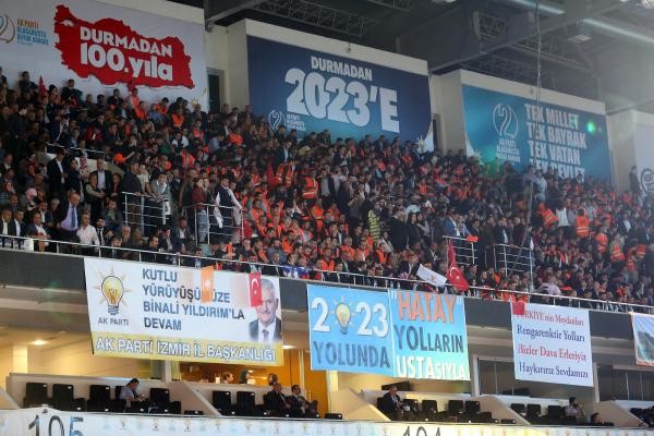 AK Parti kongresinden ilk kareler 4