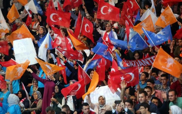 AK Parti kongresinden ilk kareler 29