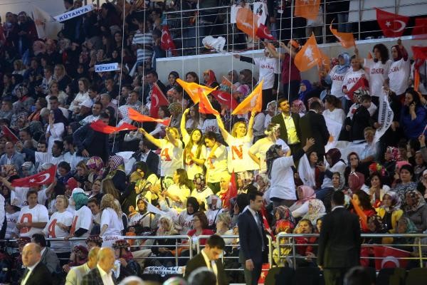AK Parti kongresinden ilk kareler 34