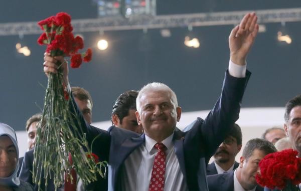 AK Parti kongresinden ilk kareler 16