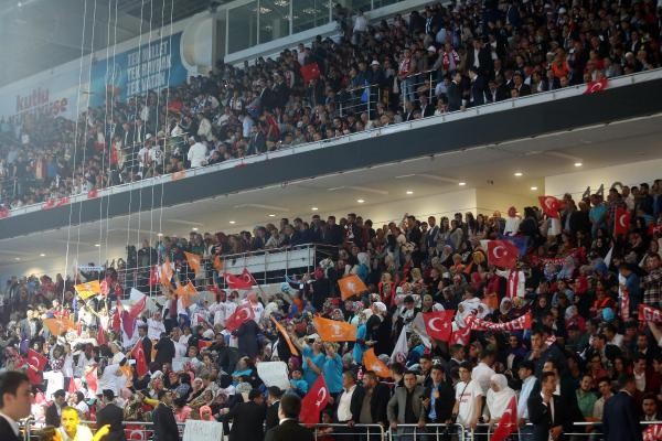 AK Parti kongresinden ilk kareler 6