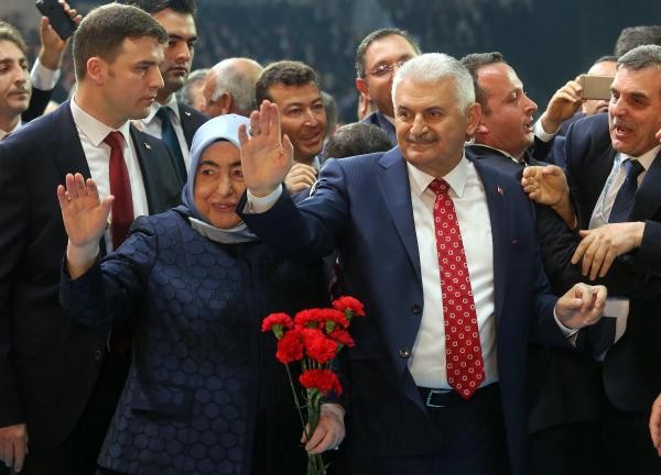 AK Parti kongresinden ilk kareler 10