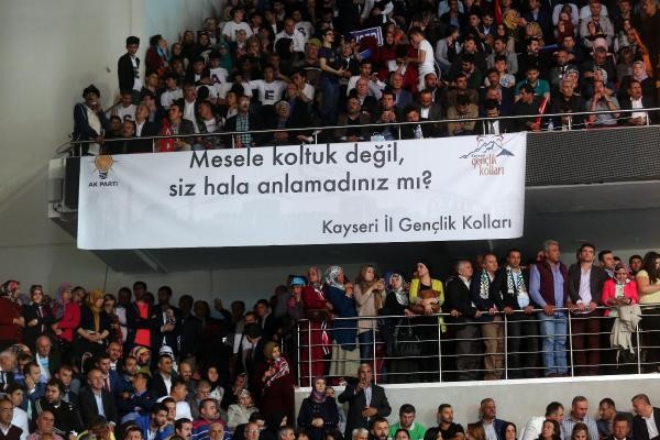 AK Parti kongresinden ilk kareler 1