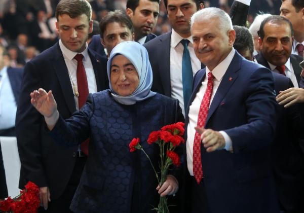 AK Parti kongresinden ilk kareler 2