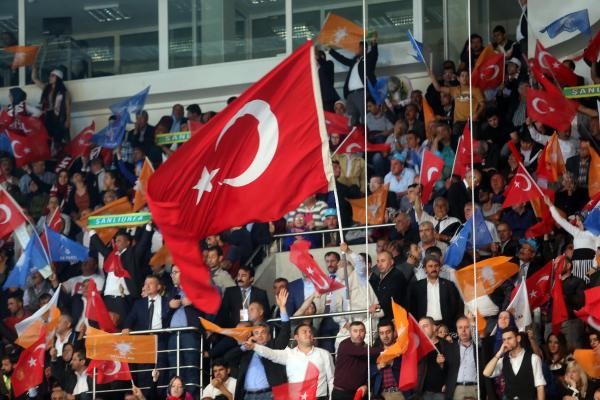 AK Parti kongresinden ilk kareler 28