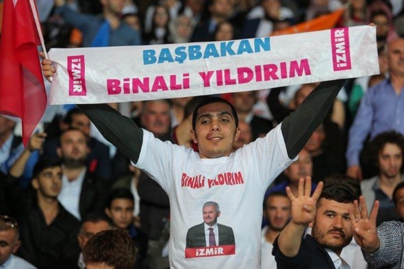 AK Parti kongresinden ilk kareler 13