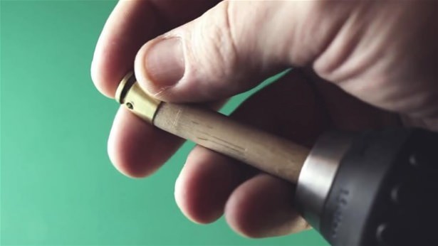 40 kalibre tabanca mermisinden bakın ne yaptı 18