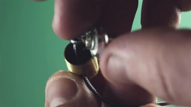 40 kalibre tabanca mermisinden bakın ne yaptı 31