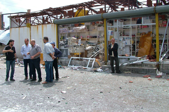 Bombalı saldırı sonrası görüntüler 6