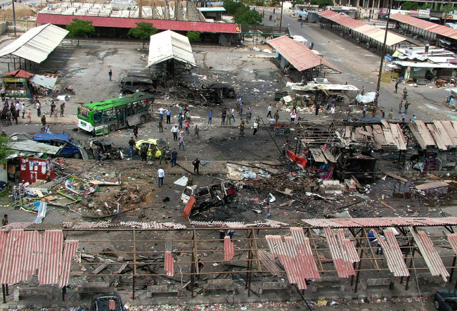 Bombalı saldırı sonrası görüntüler 7