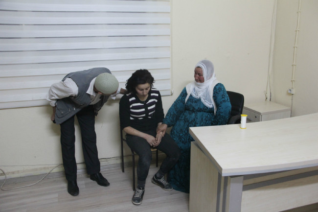 Teslim olan Zehra Kaya'nın ilk görüntüleri 9