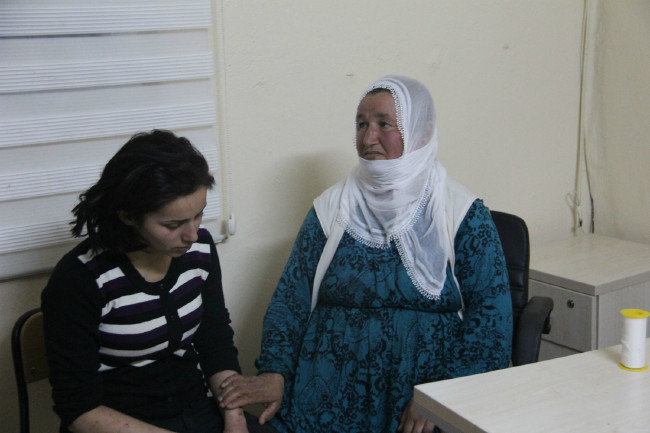 Teslim olan Zehra Kaya'nın ilk görüntüleri 10