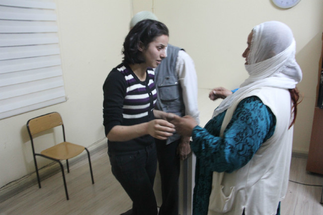 Teslim olan Zehra Kaya'nın ilk görüntüleri 13