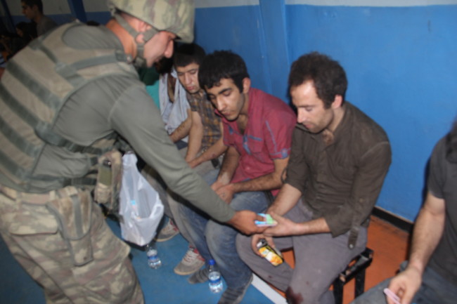 Teslim olan Zehra Kaya'nın ilk görüntüleri 24