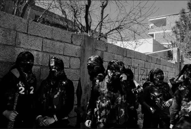 Amerikalı muhabir Sur'a girdi 5