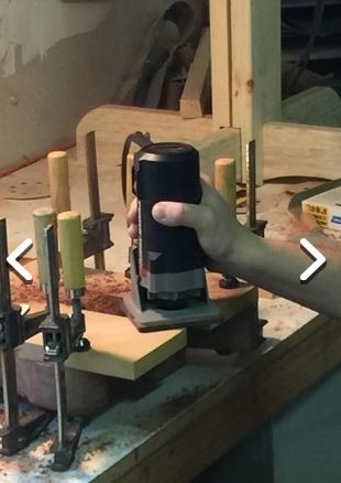 Tahta parçasından gitar yaptı 10