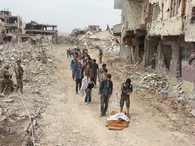 Nusaybin'de teslim olan 42 teröristin ilk görüntüleri 6