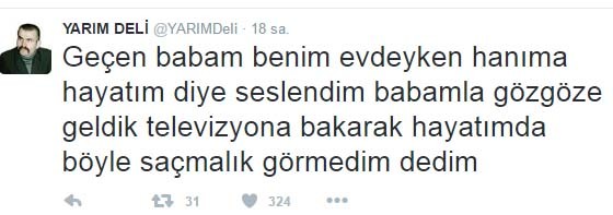 Twitter fenomeni Yarım Deli'nin güldüren mesajları 1