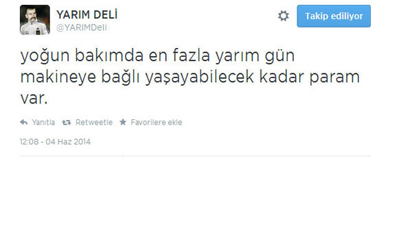 Twitter fenomeni Yarım Deli'nin güldüren mesajları 16