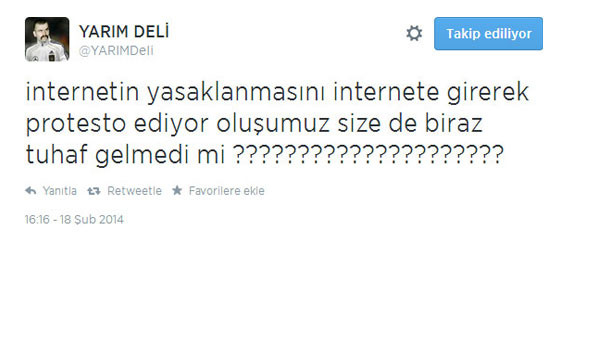 Twitter fenomeni Yarım Deli'nin güldüren mesajları 24
