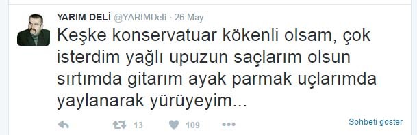 Twitter fenomeni Yarım Deli'nin güldüren mesajları 6