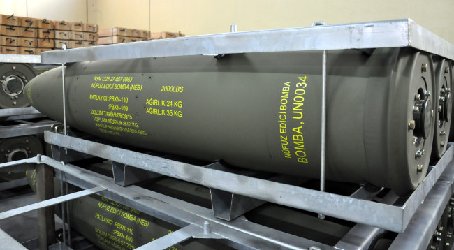 Sığınak delici milli bombalar üretiliyor 10