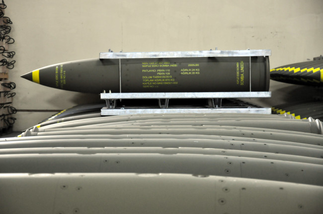 Sığınak delici milli bombalar üretiliyor 13