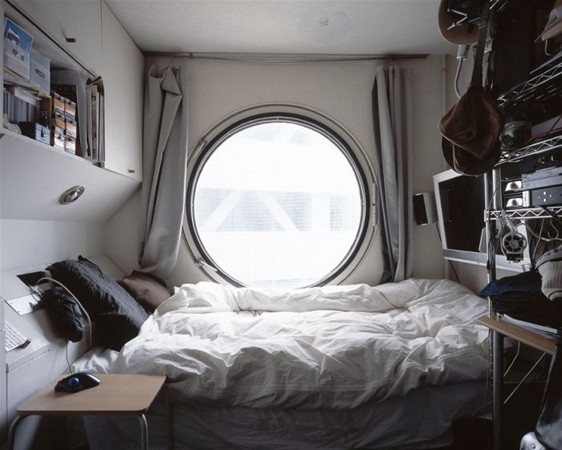 Kapsül evlerde yaşıyorlar 12