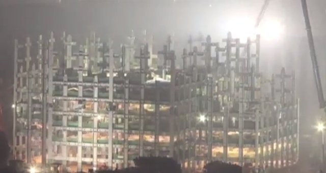 19 günde 57 katlı gökdelen yaptılar 6