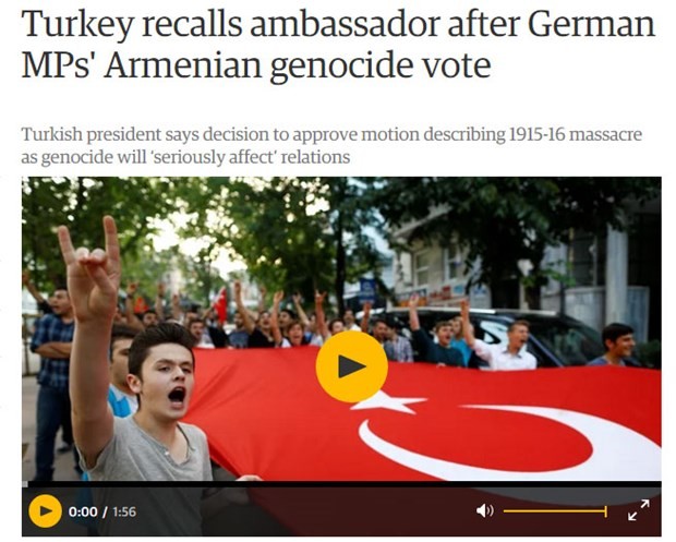 Ermeni iddialarını dünya basını böyle gördü 5