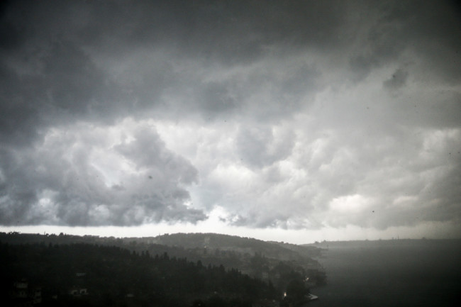 Yağmur hayatı felç etti 13