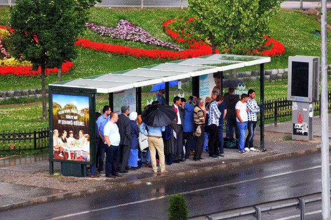 Yağmur hayatı felç etti 21