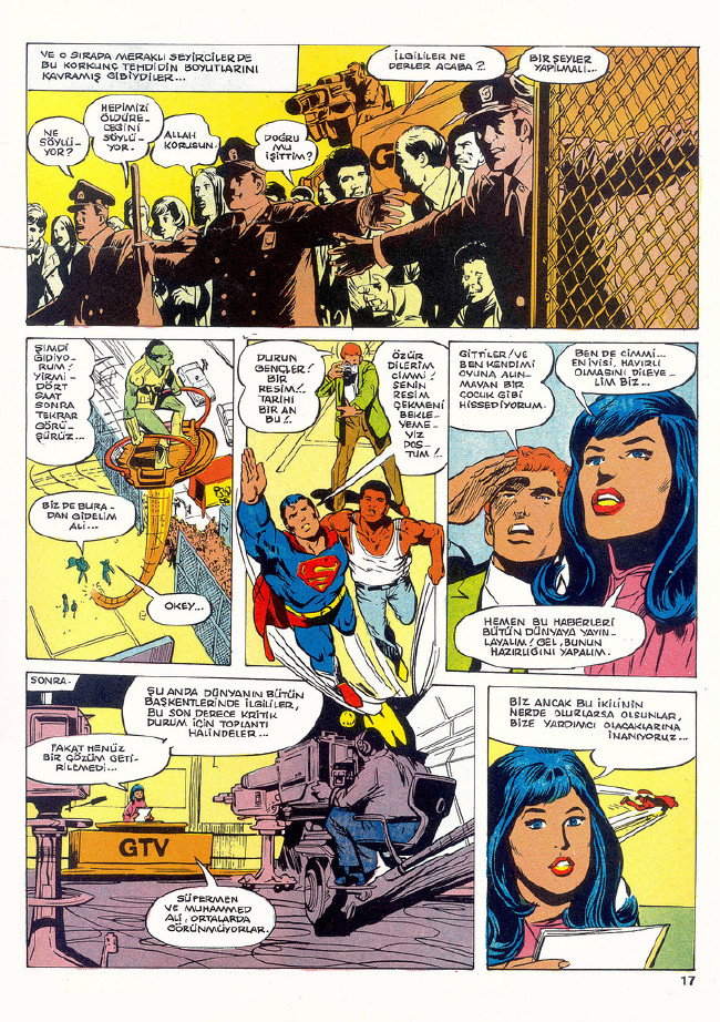 Muhammed Ali, superman'e karşı! İşte o efsane çizgi romanın hikayesi! 17