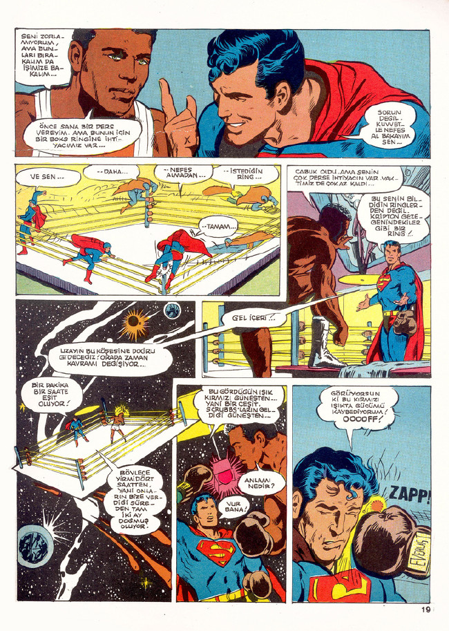 Muhammed Ali, superman'e karşı! İşte o efsane çizgi romanın hikayesi! 19