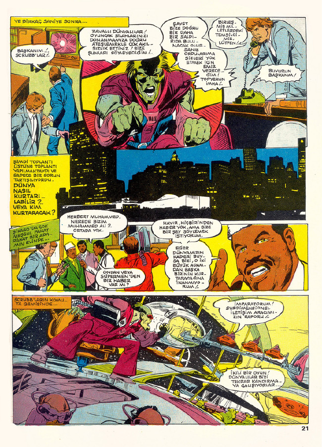 Muhammed Ali, superman'e karşı! İşte o efsane çizgi romanın hikayesi! 21