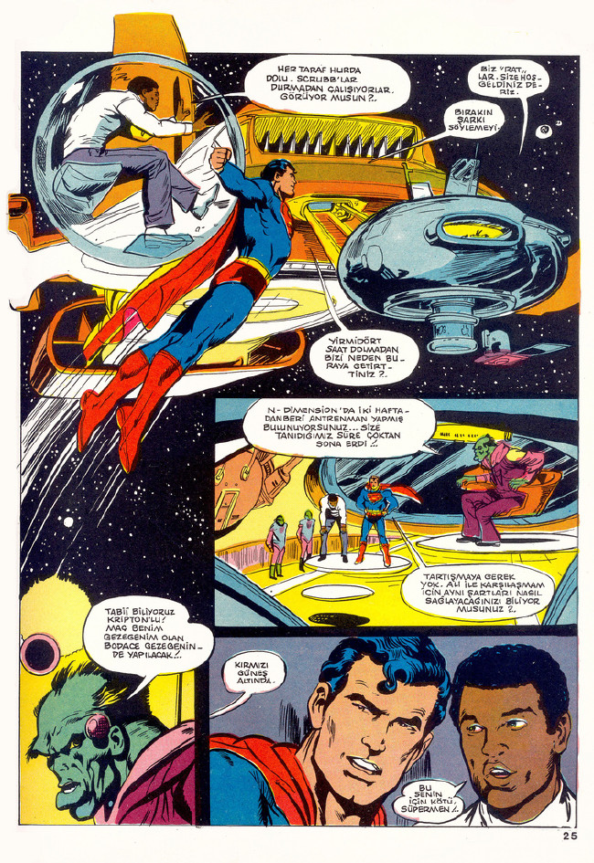 Muhammed Ali, superman'e karşı! İşte o efsane çizgi romanın hikayesi! 25