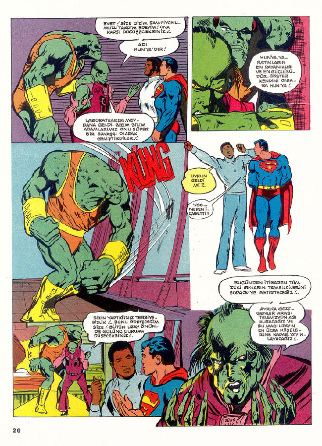 Muhammed Ali, superman'e karşı! İşte o efsane çizgi romanın hikayesi! 26