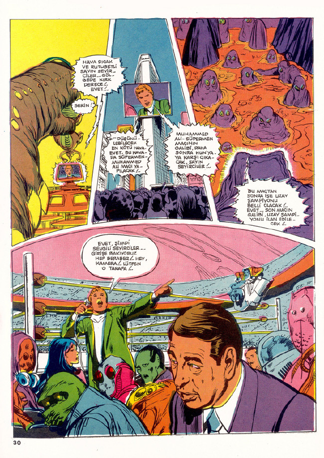 Muhammed Ali, superman'e karşı! İşte o efsane çizgi romanın hikayesi! 30