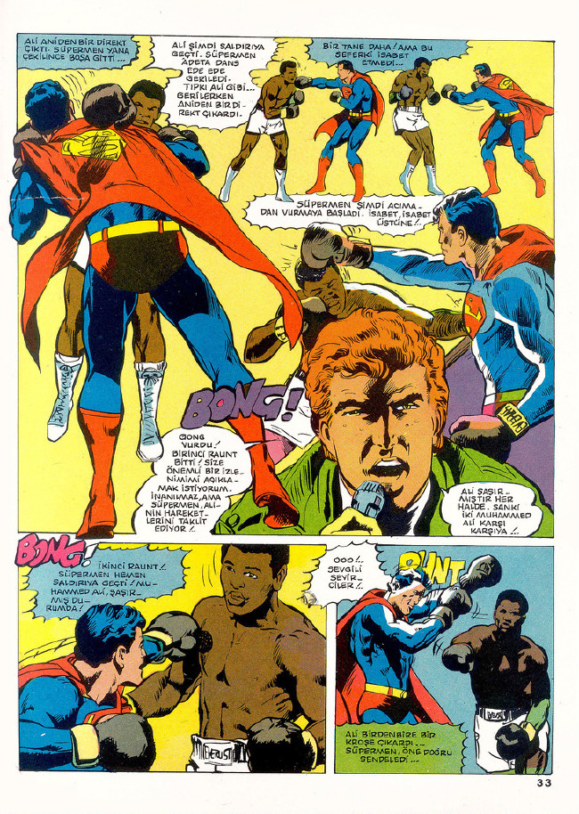 Muhammed Ali, superman'e karşı! İşte o efsane çizgi romanın hikayesi! 33