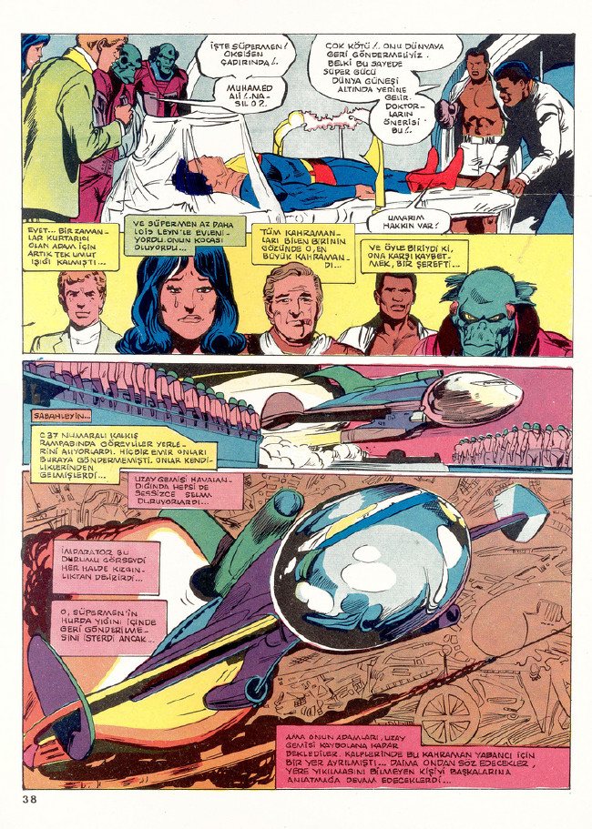 Muhammed Ali, superman'e karşı! İşte o efsane çizgi romanın hikayesi! 37