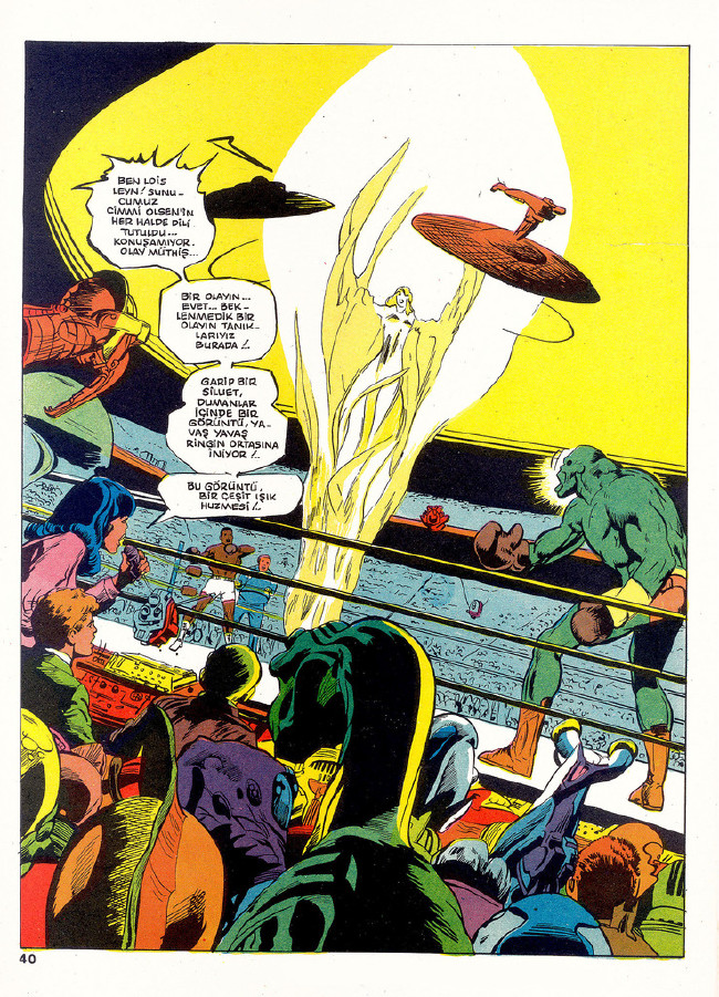 Muhammed Ali, superman'e karşı! İşte o efsane çizgi romanın hikayesi! 39