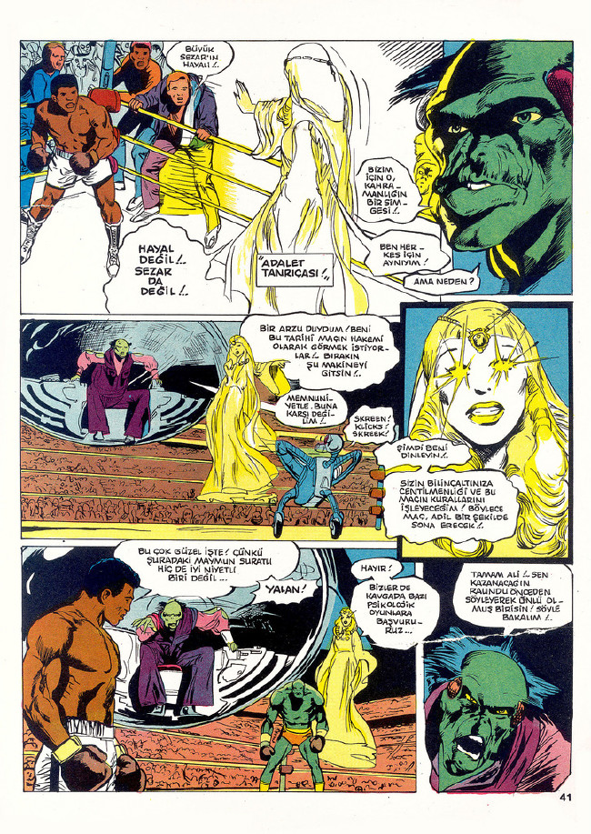 Muhammed Ali, superman'e karşı! İşte o efsane çizgi romanın hikayesi! 40