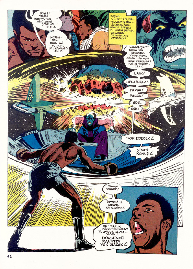 Muhammed Ali, superman'e karşı! İşte o efsane çizgi romanın hikayesi! 41