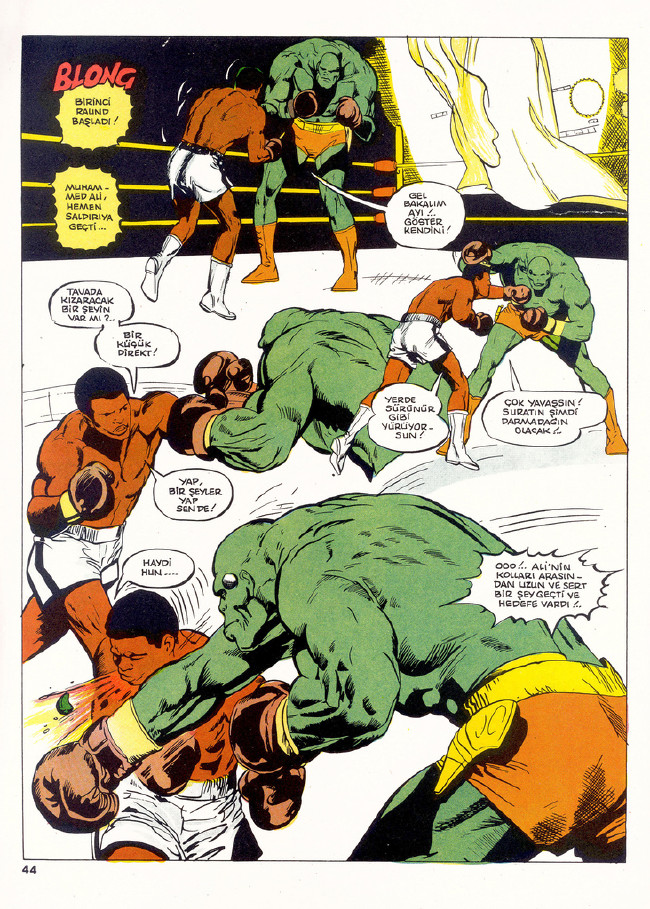Muhammed Ali, superman'e karşı! İşte o efsane çizgi romanın hikayesi! 43