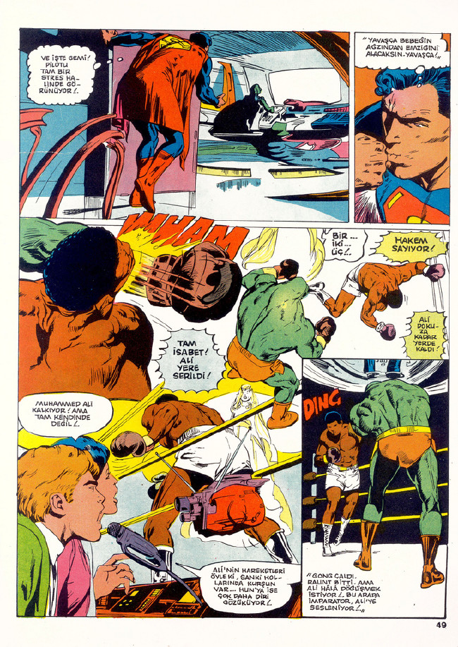 Muhammed Ali, superman'e karşı! İşte o efsane çizgi romanın hikayesi! 48