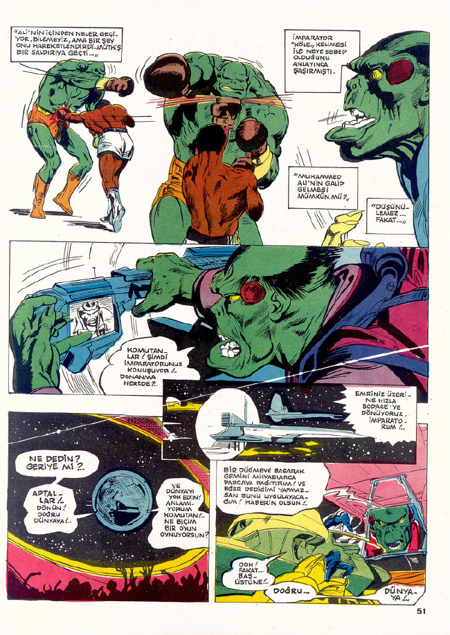 Muhammed Ali, superman'e karşı! İşte o efsane çizgi romanın hikayesi! 50