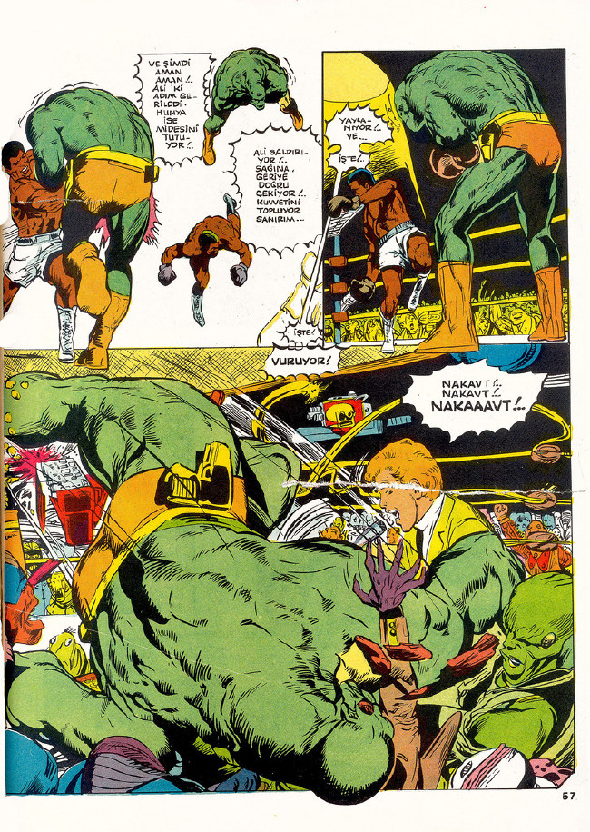 Muhammed Ali, superman'e karşı! İşte o efsane çizgi romanın hikayesi! 56